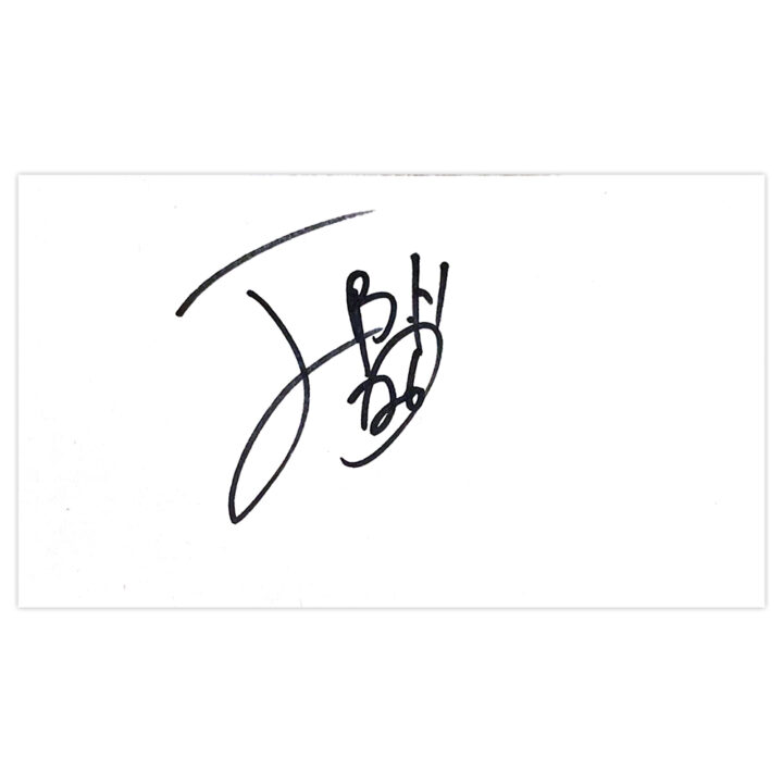 Signed Tal Ben Haim White Card - Isreal Autograph