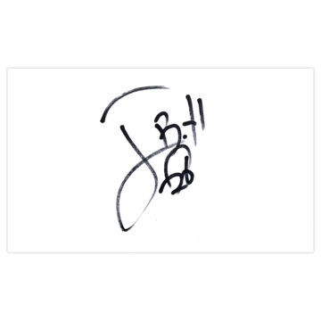 Signed Tal Ben Haim White Card - Portsmouth Autograph