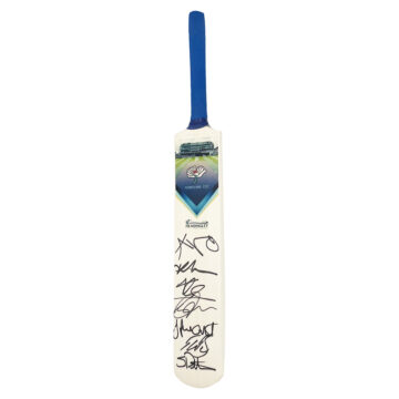 Signed Yorkshire CCC Mini Bat - Headingley Cricket Ground