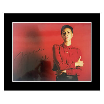 Signed Zawe Ashton Photo Display - 12x10 Film Icon