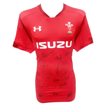 Wales Rugby Signed Shirt - Grand Slam 2019