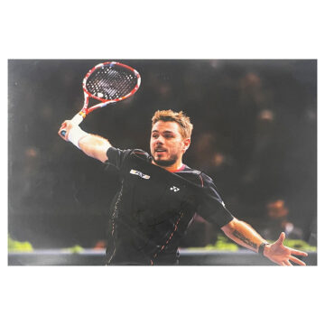 Stan Wawrinka Signed Poster Photo - 18x12 Tennis Icon Autograph