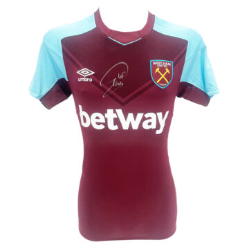 Signed Divin Mubama Shirt - West Ham United Icon