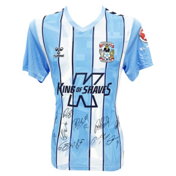 Signed Coventry City Shirt - EFL Championship 2024 Squad