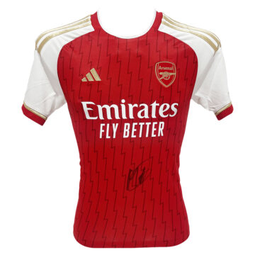 Signed Martin Odegaard Arsenal Shirt - Premier League 2024