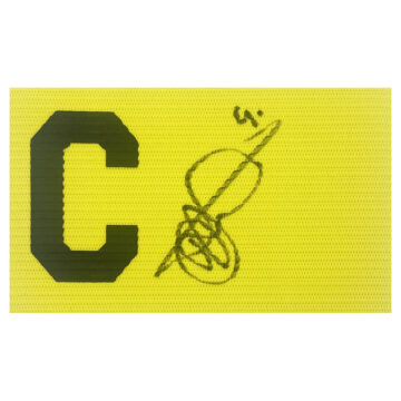 Signed Tom Bradshaw Captain Armband - Millwall FC Icon