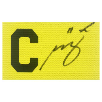 Signed Marcelino Nunez Captain Armband - Norwich City FC Icon