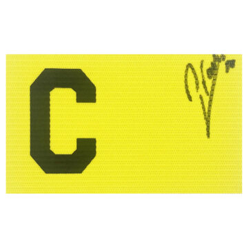 Signed Przemyslaw Placheta Captain Armband - Norwich City FC Icon