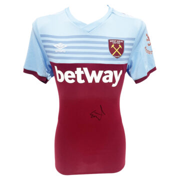 Signed Tomas Soucek Shirt - West Ham United Autograph