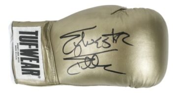 Autographed Sylvester Stallone Boxing Glove – Rocky Balboa Autograph