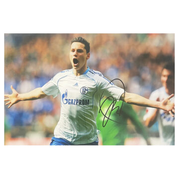 Signed Julian Draxler Poster Photo - 18x12 Schalke 04 Icon