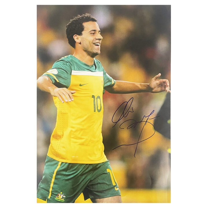 Signed Alex Brosque Poster Photo 18x12 - Australia Icon