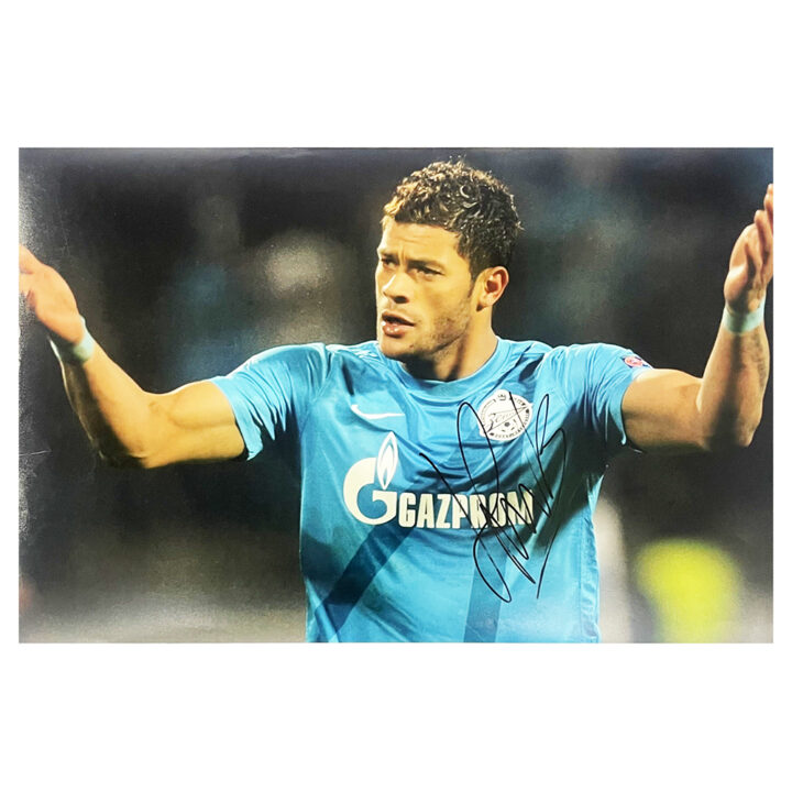 Signed Hulk Poster Photo 18x12 - Zenit St Petersburg Icon