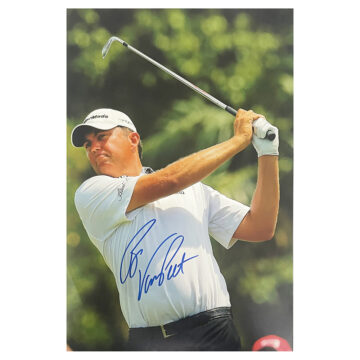 Signed Bo Van Pelt Poster Photo - 18x12 Golf Icon Autograph