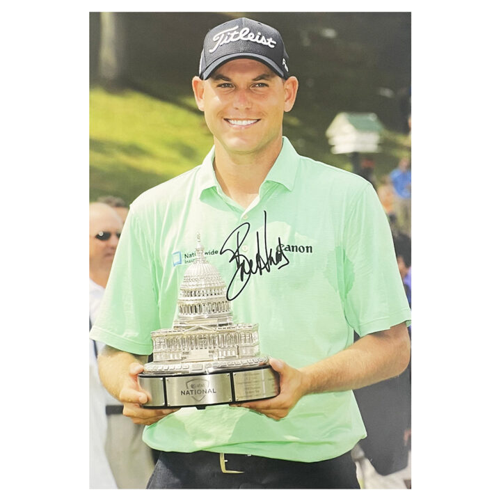 Signed Bill Haas Poster Photo - 18x12 Golf Autograph