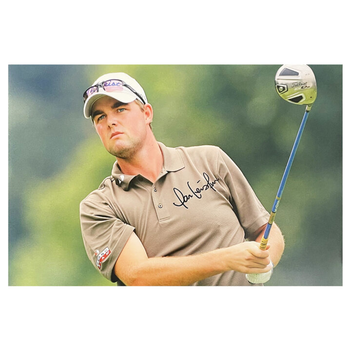 Signed Marc Leishman Poster Photo - 18x12 Golf Icon