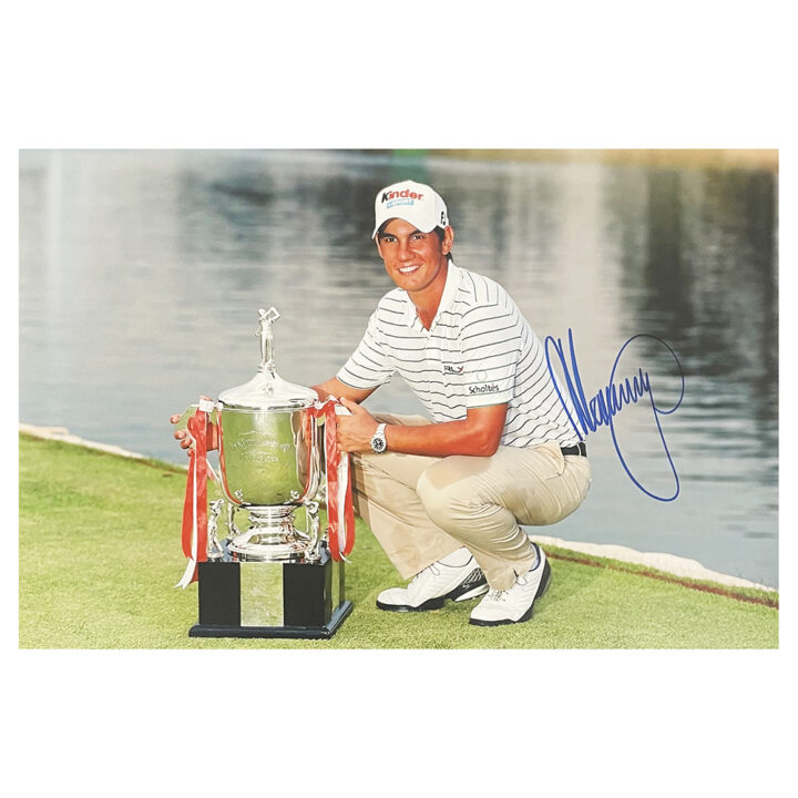 Signed Matteo Manassero Poster Photo - 18x12 Golf Icon