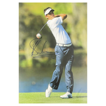 Signed Charl Schwartzel Poster Photo - 18x12 Golf Icon Autograph