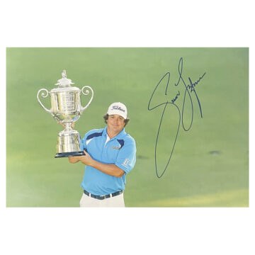 Signed Jason Dufner Poster Photo - 18x12 PGA Championship Champion 2013