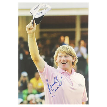 Signed Brandt Snedeker Poster Photo - 18x12 Golf Icon