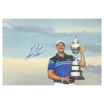 Henrik Stenson Signed Poster Photo - 18x12 Golf Autograph