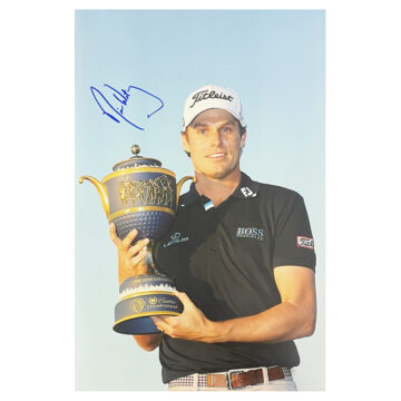 Nick Watney Signed Poster Photo - 18x12 Golf Autograph