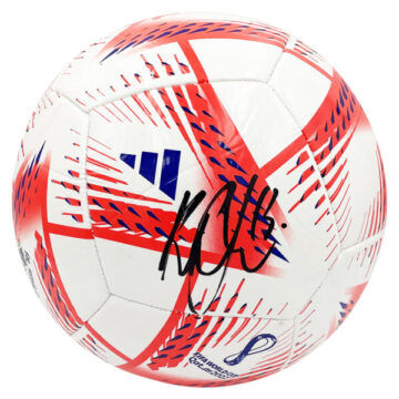 Kieffer Moore Signed Football – World Cup 2022 Autograph