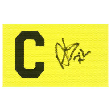 Signed Alex Iwobi Captain Armband - Fulham Icon