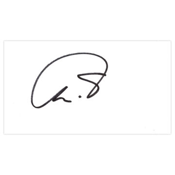 Signed Armand Traore White Card - QPR Autograph