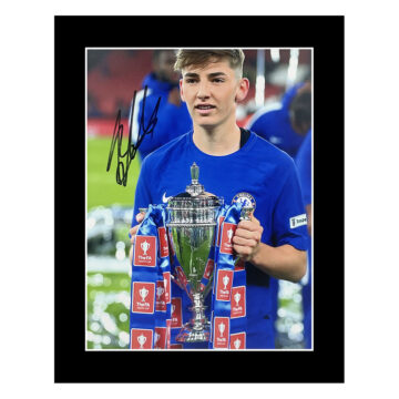 Signed Billy Gilmour Photo Display - 12x10 Chelsea Icon