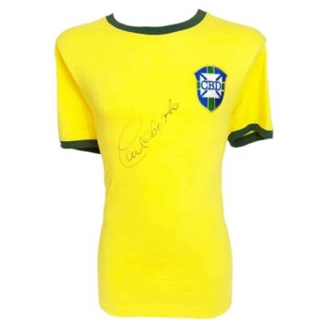 Signed Carlos Alberto Shirt – World Cup Winner 1970