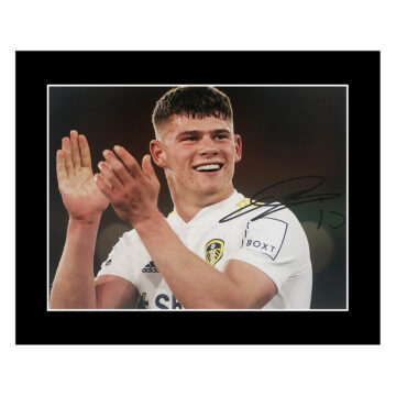 Signed Charlie Cresswell Photo Display - 12x10 Leeds United Autograph