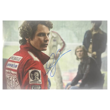 Signed Daniel Bruhl Poster Photo - 18x12 Film Icon Autograph