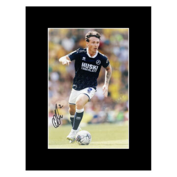 Signed Danny McNamara Photo Display - 16x12 Millwall FC Autograph