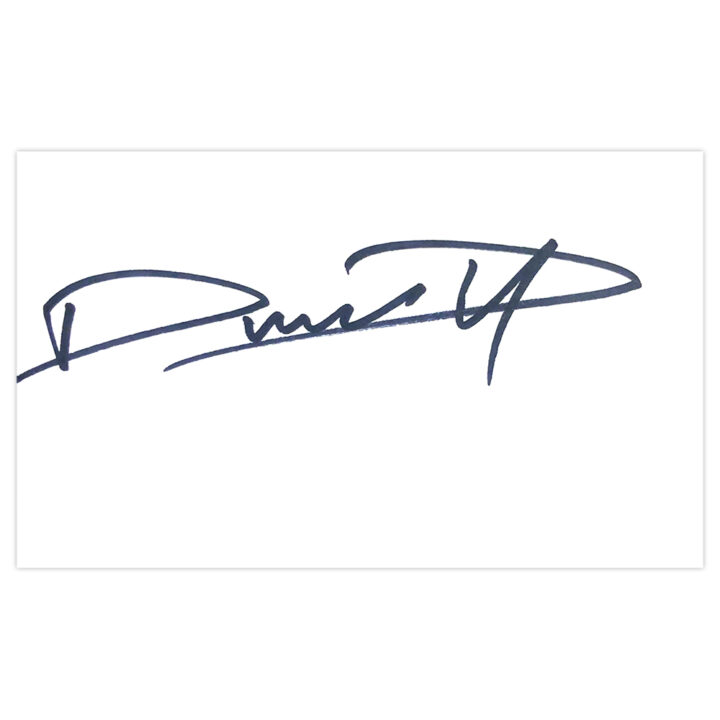 Signed Darleys Perez White Card - Boxing Autograph