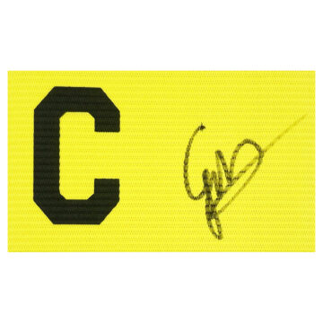 Signed George McGuigan Captain Armband - Gloucester Rugby Icon