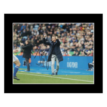 Signed Jesse Marsch Photo Display - 12x10 Leeds United Autograph