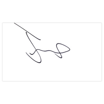 Signed Josh Morris White Card - Scunthorpe United Autograph