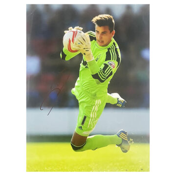 Signed Karl Darlow Poster Photo - 18x12 Nottingham Forest Icon