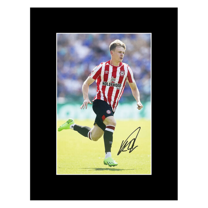 Signed Keane Lewis-Potter Photo Display 16x12 - Brentford Icon