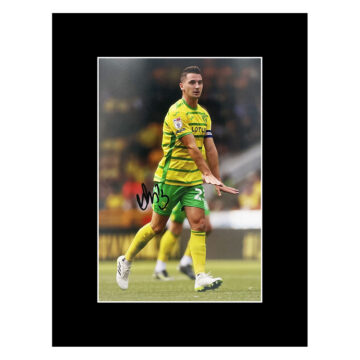 Signed Kenny McLean Photo Display 16x12 - Norwich City Icon