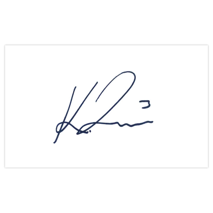 Signed Kgosi Ntlhe White Card - Peterborough United Autograph