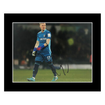 Signed Kristoffer Klaesson Photo Display - 12x10 Leeds United Autograph