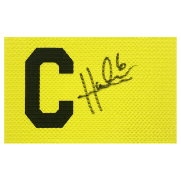 Signed Lee Hodson Captain Armband - Glasgow Rangers Icon