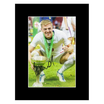 Signed Liam Delap Photo Display - 16x12 U19 Championship Winner 2022