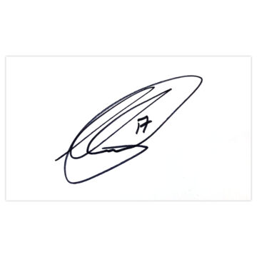 Signed Liam Trotter White Card - Bolton Wanderers Icon