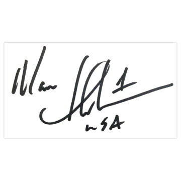 Signed Marcus Hahnemann White Card - Reading Autograph