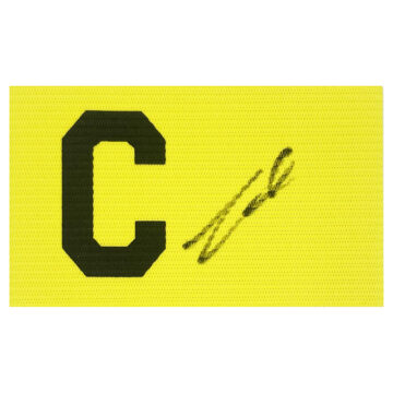 Signed Mathias Jorgensen Captain Armband - Brentford Icon