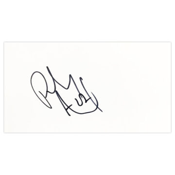 Signed Padraig Amond White Card - Newport County Autograph