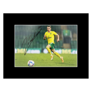 Signed Przemyslaw Placheta Photo Display 16x12 - Norwich City Icon